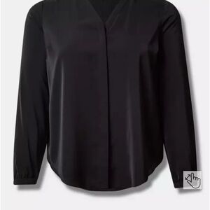 Elegant Black Women's Top